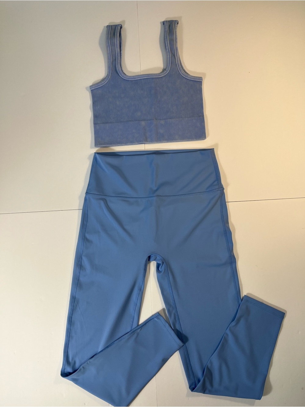 Zenana Outfitters Periwinkle Seamless Active Set